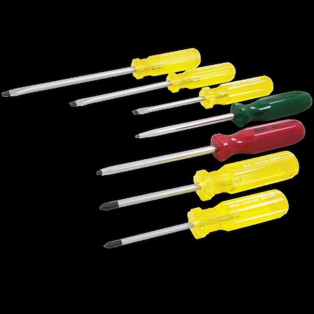 Plomeria Tools 7-Piece Assorted Screwdriver Set PL2988136